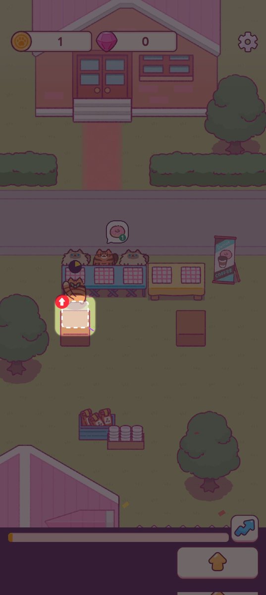 Best part about this new phone is that I get to play this cute cat game 😌🥰 my heart is melting 
#snackbar #catgame