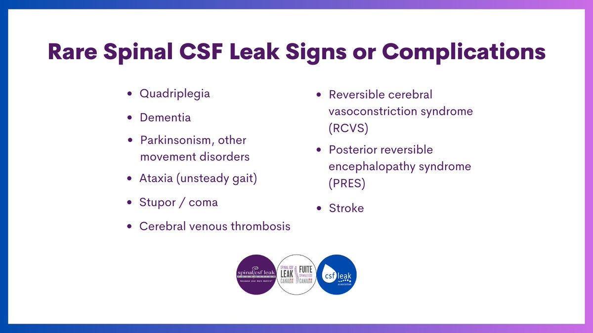spinalCSFleak's tweet image. For #LeakWeek day two, we’re discussing symptoms of spinal CSF leak. @SpinalCSFCanada @csfleakuk
spinalcsfleak.org/leakweek-2023-…

 #leakweek2023 #spinalcsfleak #becauseyourduramaters