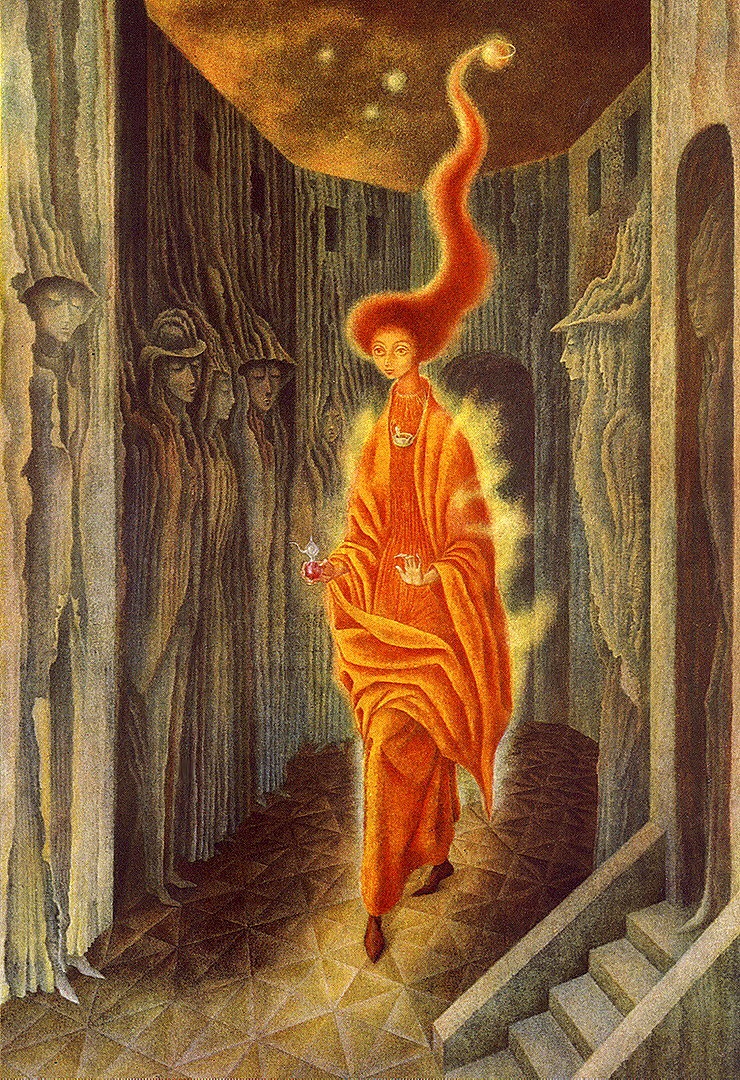 1961 The Call #Varo #art #RemediosVaro