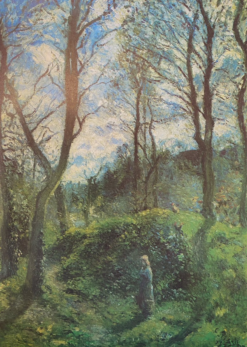 Landscape in February 
Camille Pissarro