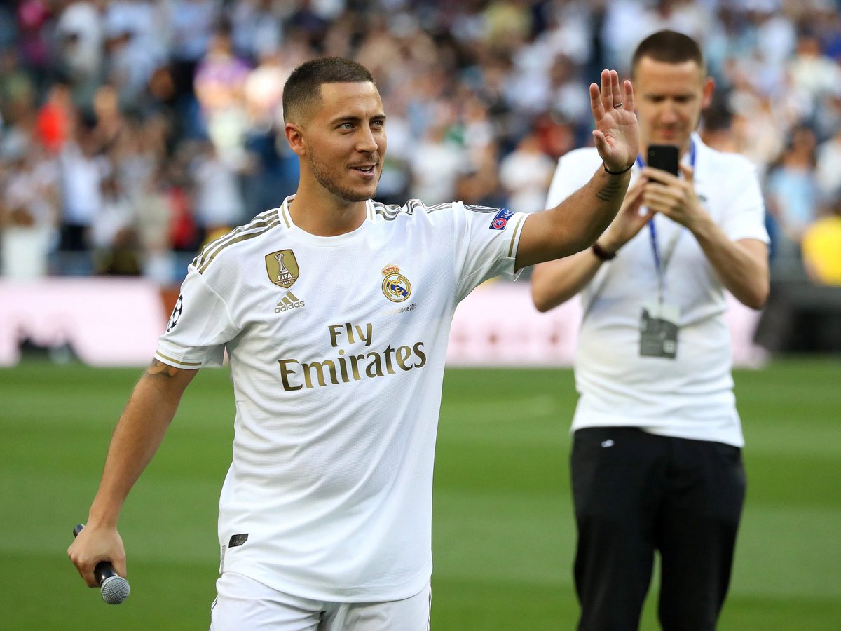 PM_Senegal221's tweet photo. [🚨#INFORMATIN]
OFFICIEL : EDEN HAZARD QUITTE LE REAL MADRID a un an de la fin de son contrat.
Le Real Madrid paiera 50% de son salaire soit 7 millions d’euros.
#PeñaSenegal #Kebetu #RealMadrid https://t.co/IkC4erW703