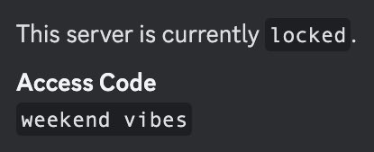 We hope you’re enjoying your weekend vibes and getting out to touch some grass!

Our Discord’s open for the next 2 days (48hrs) with unlimited uses so please feel free to join and invite your friends to come along with you.

Link in bio 🌕