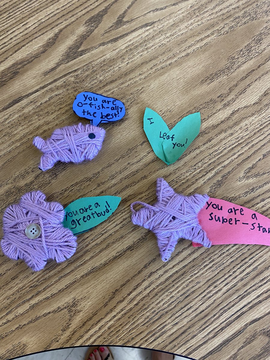 A special end of the year gift from one of my creative kiddos! @bsesgarnetvalley