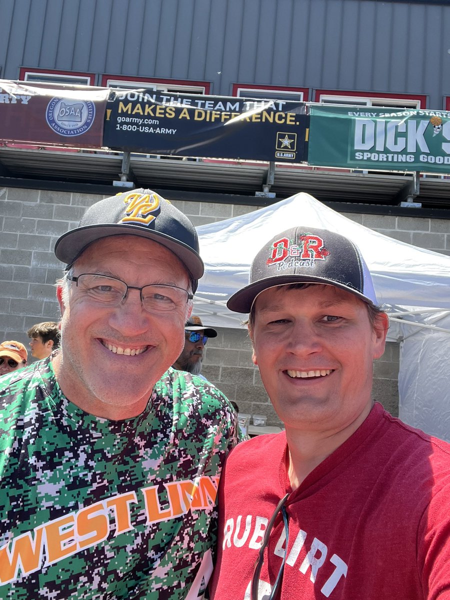 Celebrating the <a href="/WLlionbaseball/">West Linn Baseball</a> championship with <a href="/Drake_Gabel2/">Drake Gabel</a> dad.  So fun.