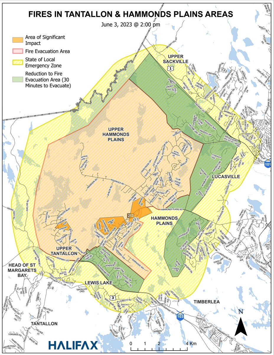 Tantallon fire map from HRM #nsfire