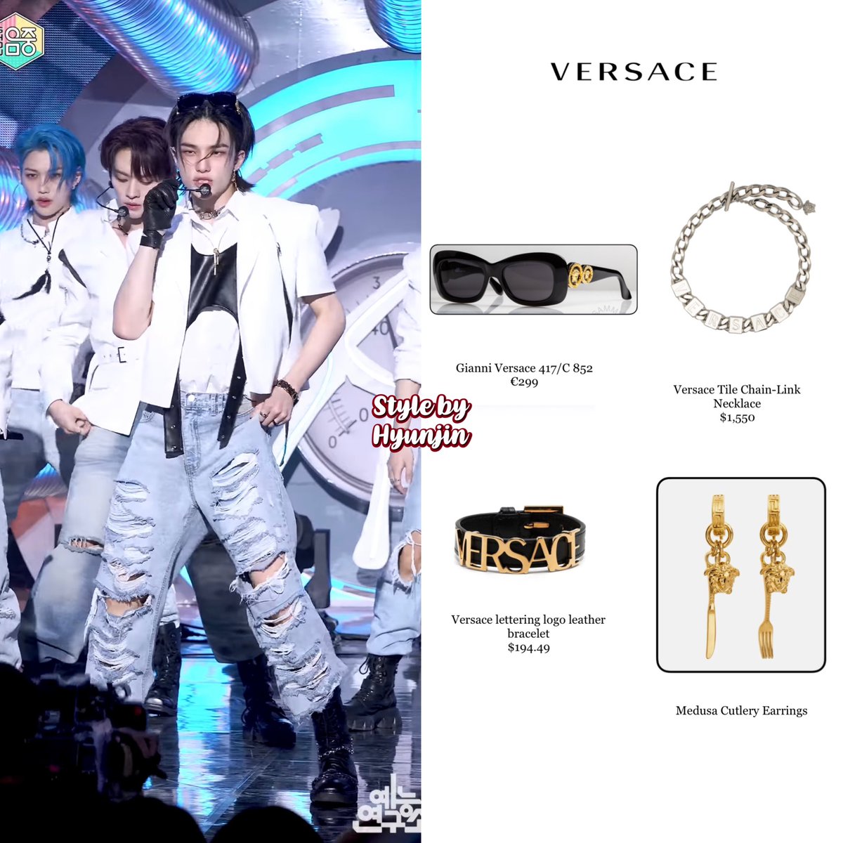 HYUNJIN | 230603

hyunjin '특(S-Class)' Show! MusicCore + Mini Fan-meeting

VERSACE

#StrayKids #스트레이키즈 #황현진 #현진 #ヒョンジン #HYUNJIN #hyunjinfashion #SKZstyle #straykidsfashion