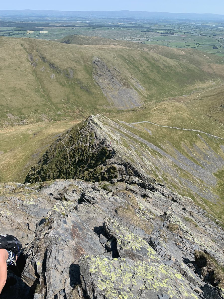 Loved it - although it was a bit hairy in places! #sharpedge #blencathra