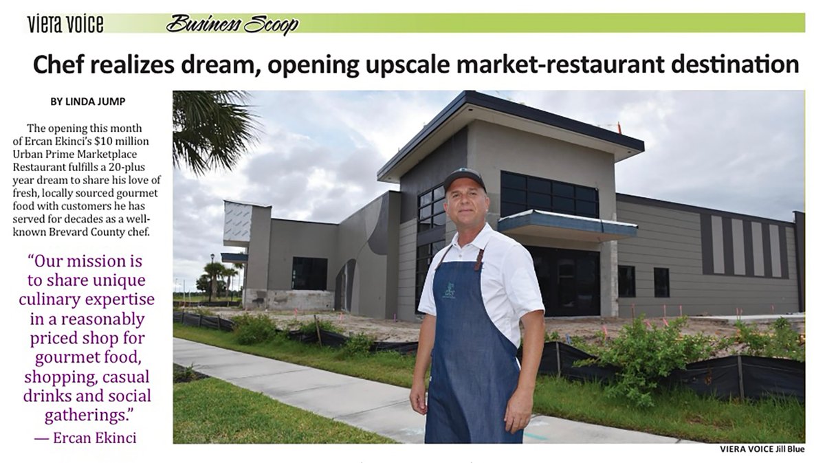 Huge thank you to Viera Voice magazine Jill Blue and Linda Jump for an amazing article!  We are so grateful for your support! Please see the link below for the full article. #vierafl #brevard #melbournefl #rockledge #suntree #spacecoast #palmbay #florida 
vieravoice.com/food/chef-real…