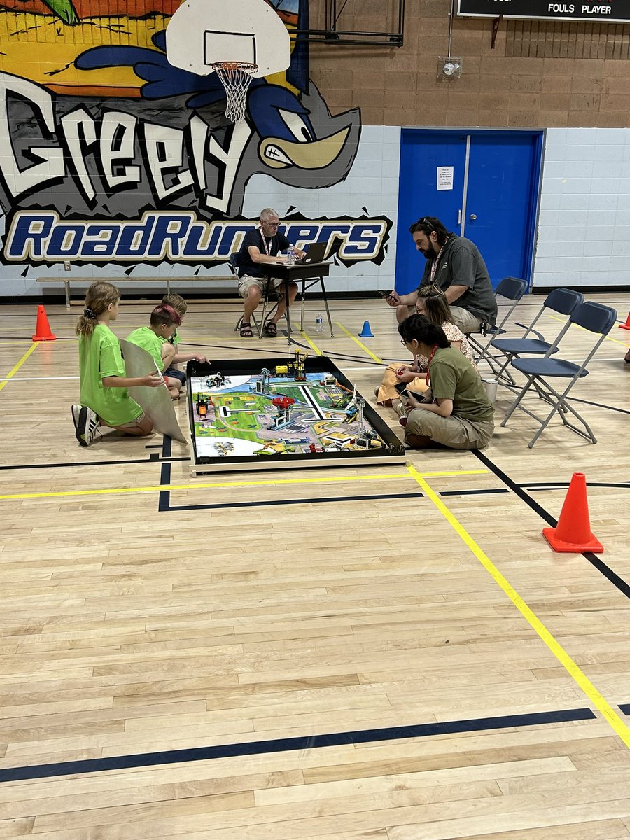 44 teams at Robotics today! What great energy!! <a href="/FMPSD/">Fort McMurray Public School Division</a>