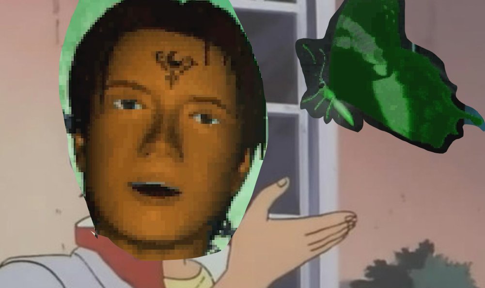 GameGrumps's tweet image. is this a butterfly?