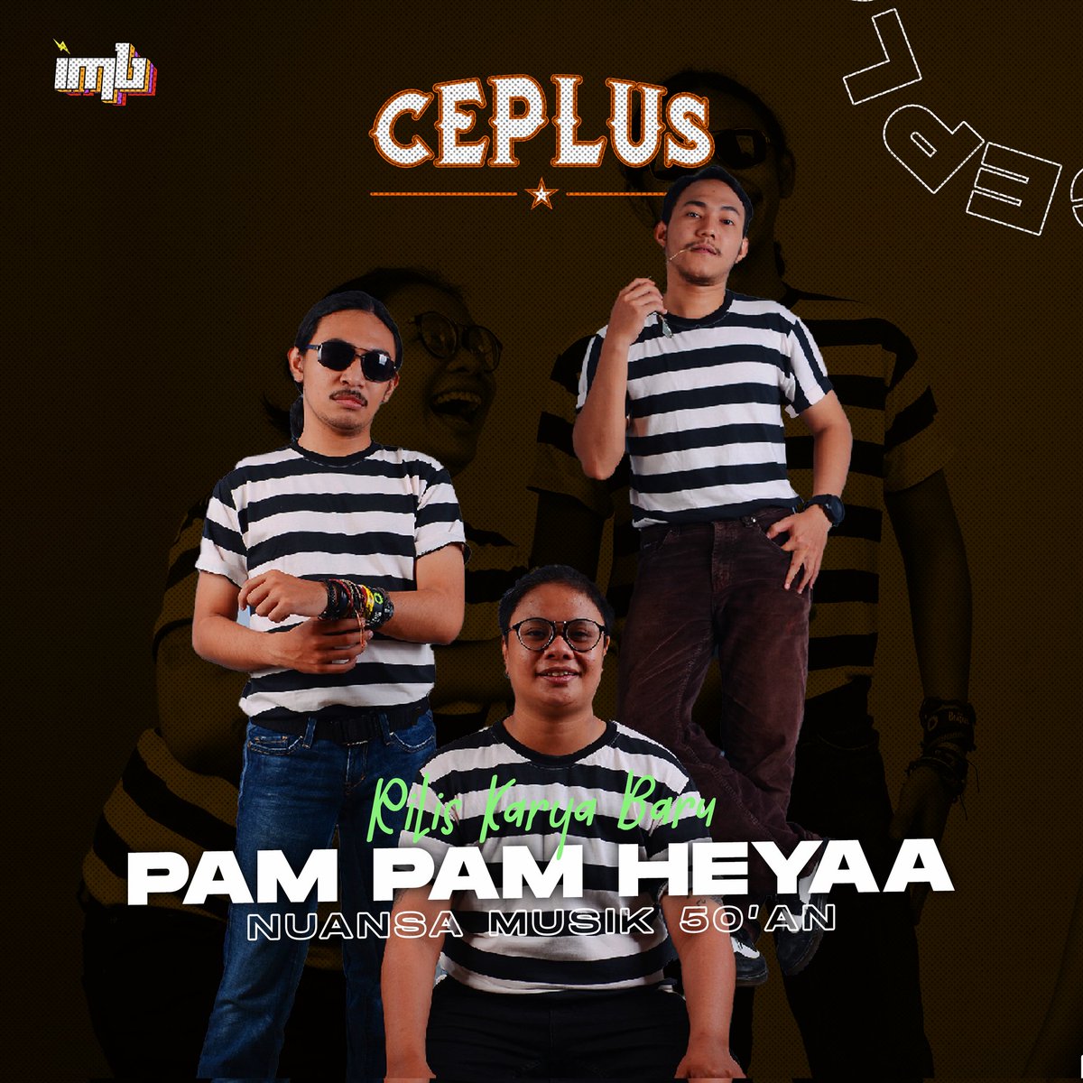 Imb_channel's tweet photo. Single terbaru CEPLUS ROCKABILLY ' PAM PAM HEYAA' membawa kembali pendengar musik ketahun 50'an dan menjadi musisi TOP 5 Mangkal di SoundOn.
#infomusik #pressrelease #newsingle #indiemusicbox #imbchannel #ariugoki #seputarmusik #newsupdate #musikindonesia #ceplusrockabilly https://t.co/dFX9un0gMh