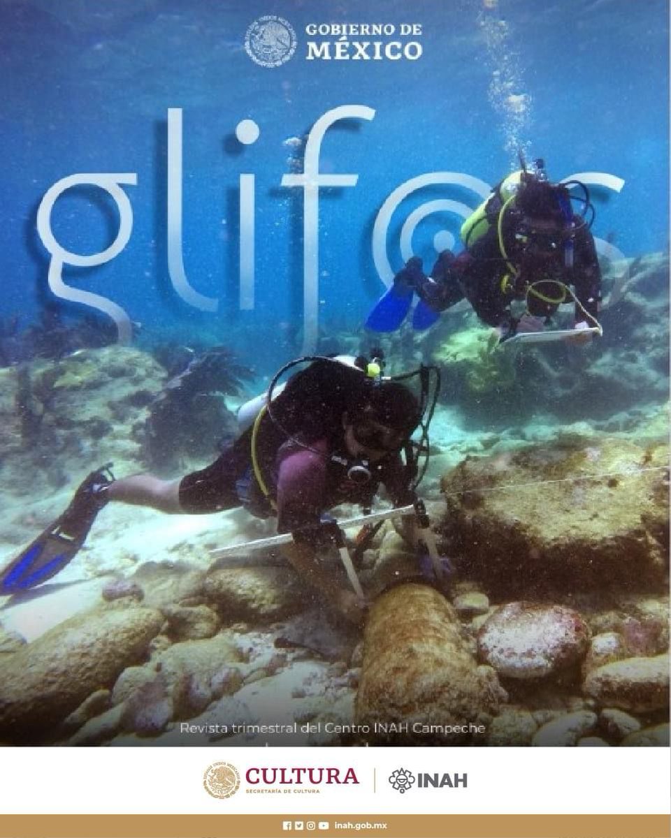 👁🔎 ¿Quieres saber sobre arqueología, restauración, museos y divulgación del patrimonio cultural? Consulta nuestra revista digital Glifos  en la cual encontrarás esta información y más. 

🔗👉 revistas.inah.gob.mx/index.php/glif…