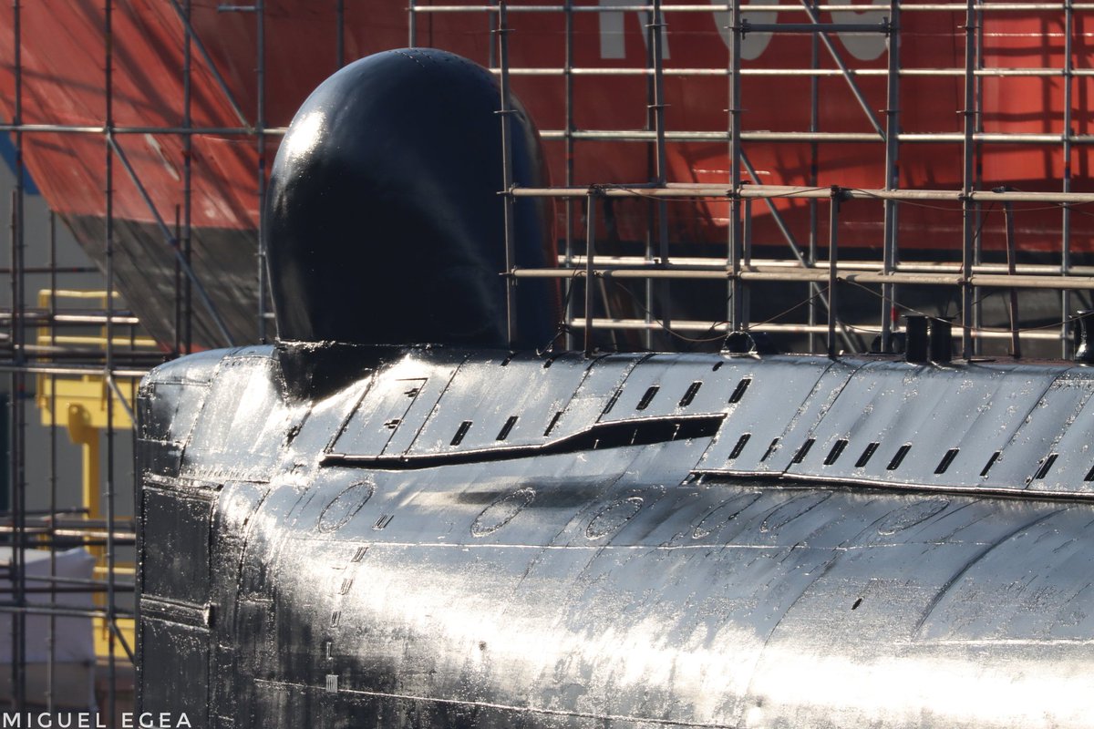 #SubSaturday #Submarines
Tonina (S-62) #DaphneClass
Its future as a museum is getting closer in #Cartagena  @Submarinos_ct 
#ObjetivoTonina 
#Junio2023