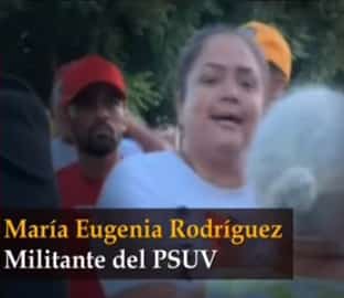 ProfCoello60's tweet photo. COMO MARÍA EUGENIA RODRÍGUEZ  MILITANTE DEL PSUV, FUE IDENTIFICADA LA CIUDADANA QUE AGREDIÓ A CAPRILES  EN VALENCIA. https://t.co/grFstlv5w6