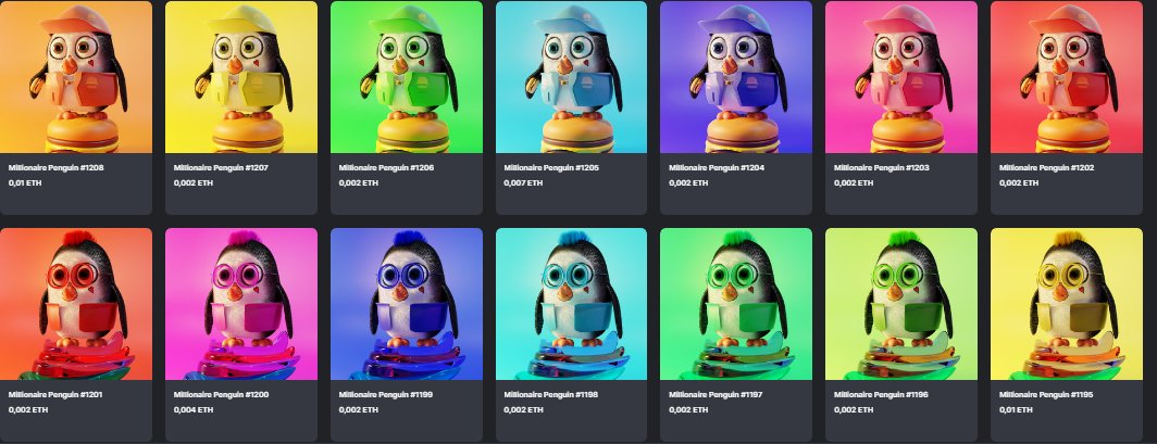 mlnrPenguin's tweet photo. Millionaire Penguin Club 1195 -1208th nfts are ready link below to view them #nft #opensea #OpenSeaNFT    ----https://t.co/xjAx4qO4Ty https://t.co/JxJZNA8CSY