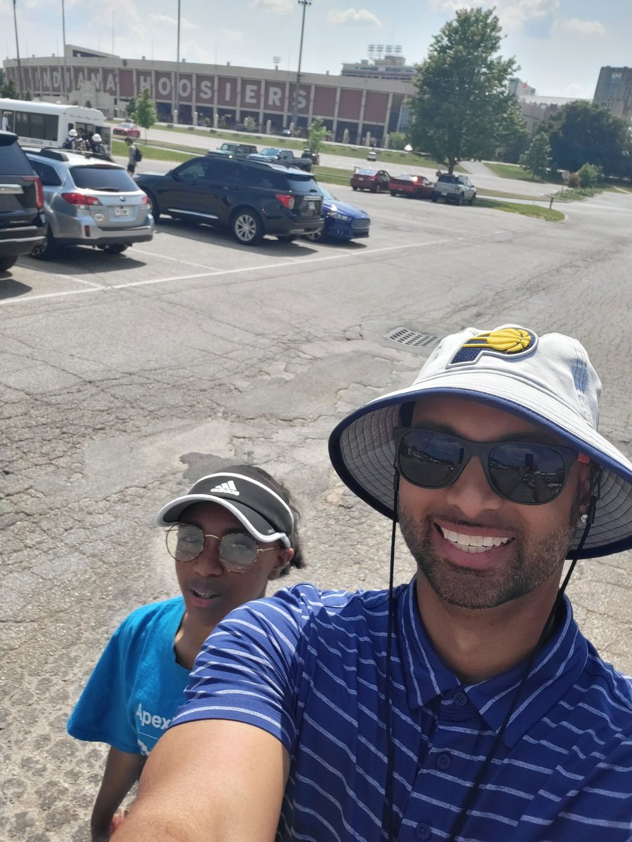 In Bloomington for the <a href="/IHSAA1/">IHSAA</a> Girls Track &amp; Field State Championship