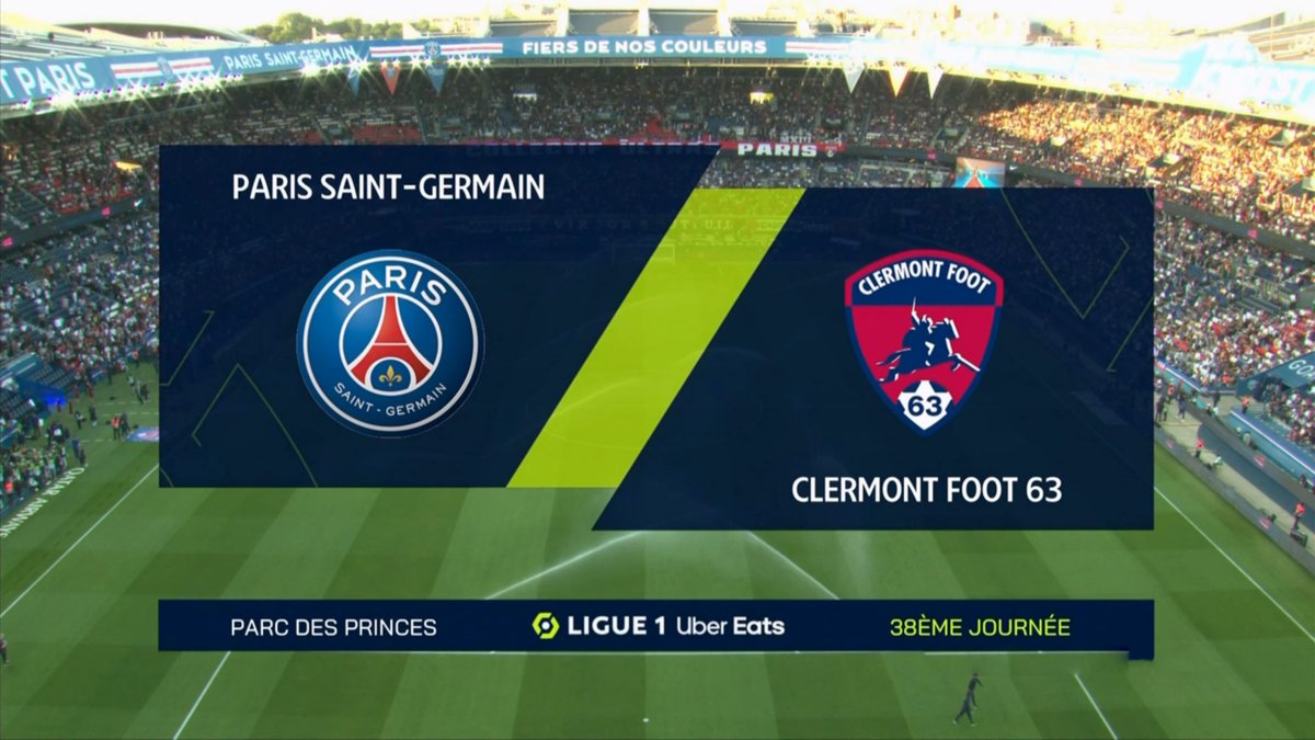 Full Match: PSG vs Clermont