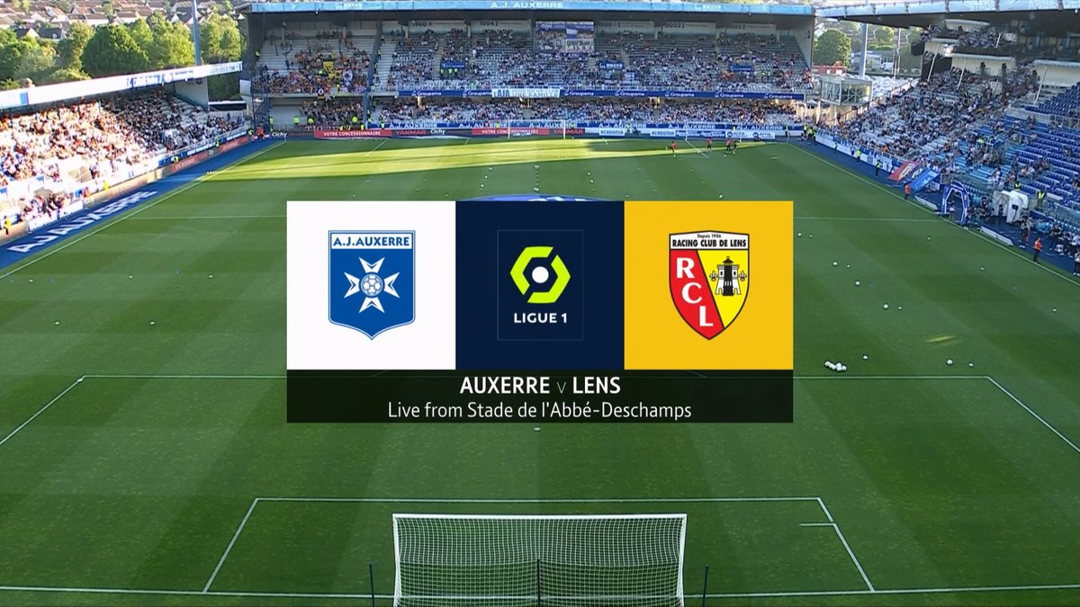 Full Match: Auxerre vs Lens