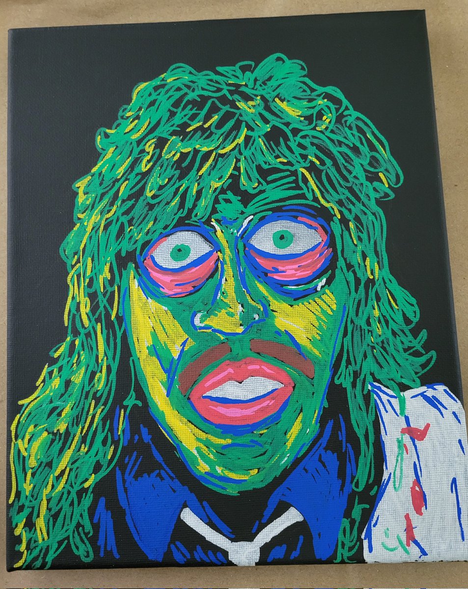Still far from finished, but more progress anyway! #imoldgregg #themightyboosh #noelfielding