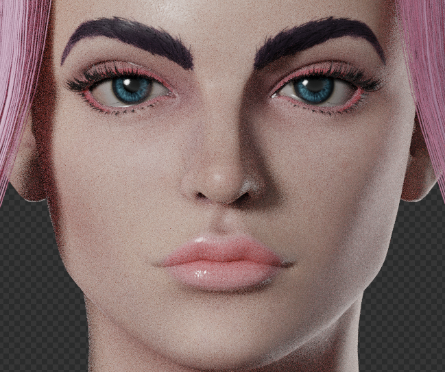 It's unfortunate you don't get to see Manon's whole face more in game. She is very pretty