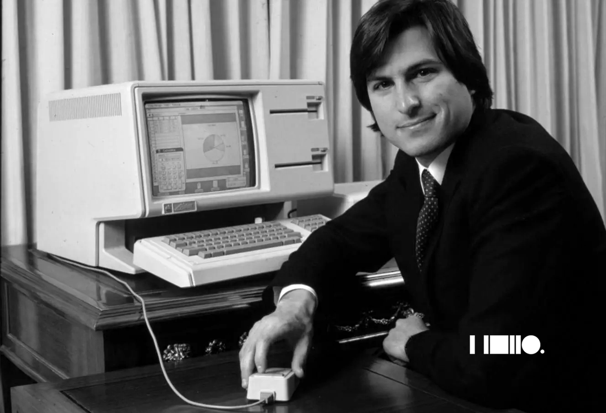 dedricreid's tweet photo. "This is a 21st-century bicycle that amplifies a certain intellectual ability that humans have." - Steve Jobs, 1983 https://t.co/hXlIkI7hIg