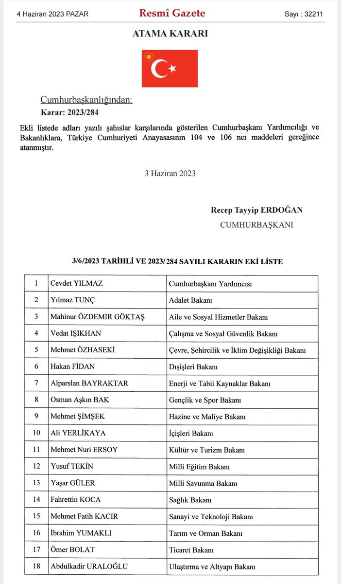 Ülkemize ve milletimize hayırlı olsun...