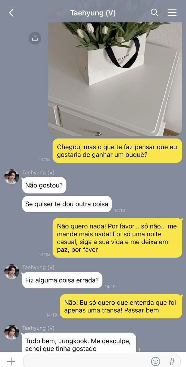 jkthvlua's tweet photo. #Taekookau short — The three stages of love

Após perder seu marido em um acidente de carro, Jungkook se vê preso dentro de sua própria mente, obscura e depressiva, totalmente no fundo do poço mas quando decide mudar o rumo ao qual sua vida estava indo, o ômega se desespera+ https://t.co/ufk8z6odug