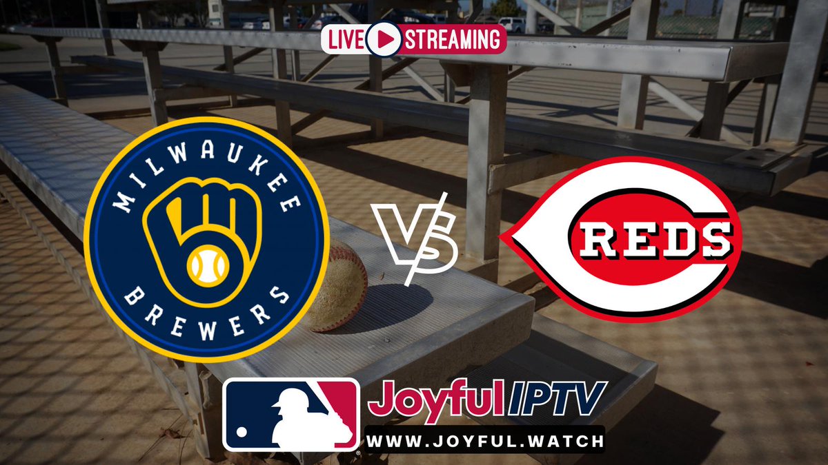 locotamerbot's tweet image. #WatchMLB - Catch the Milwaukee Brewers vs Cincinnati Reds game on the best streaming service with 16000+ worldwide TV channels and 100000+ VOD! #MLBaction