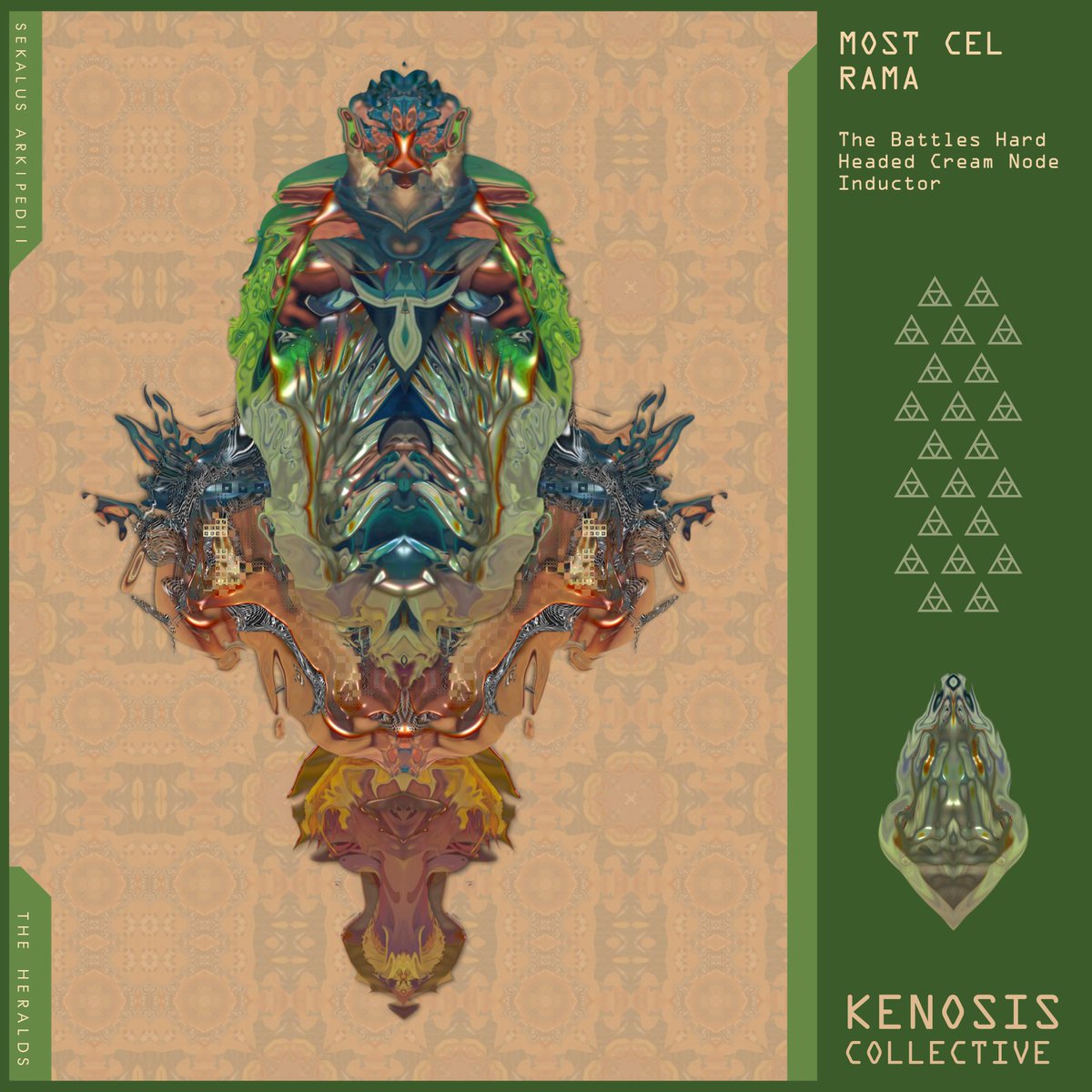 The Heralds, alchemically purged projections of ancestral memories. Sigils for a new age. The age of magic and world peace.☮️🌈❤️🦄 #tezosart #psychedelicart #visionaryart