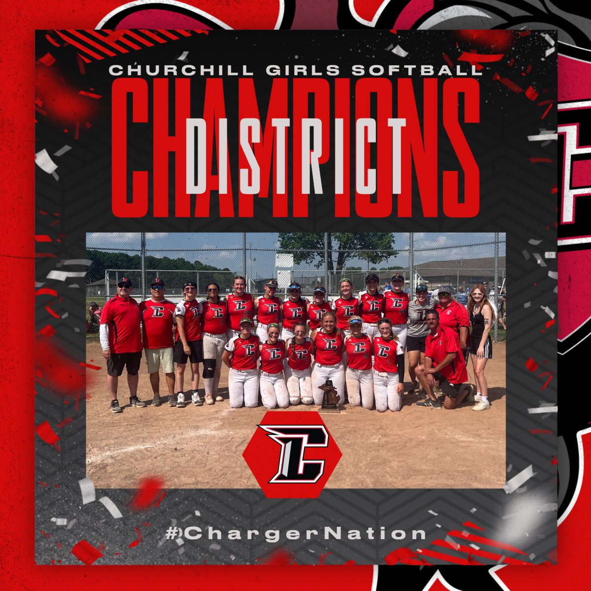 Congratulations on a well-deserved District Championship! <a href="/CHS_Chargers/">Churchill Chargers</a> <a href="/LivoniaDistrict/">Livonia Schools</a>