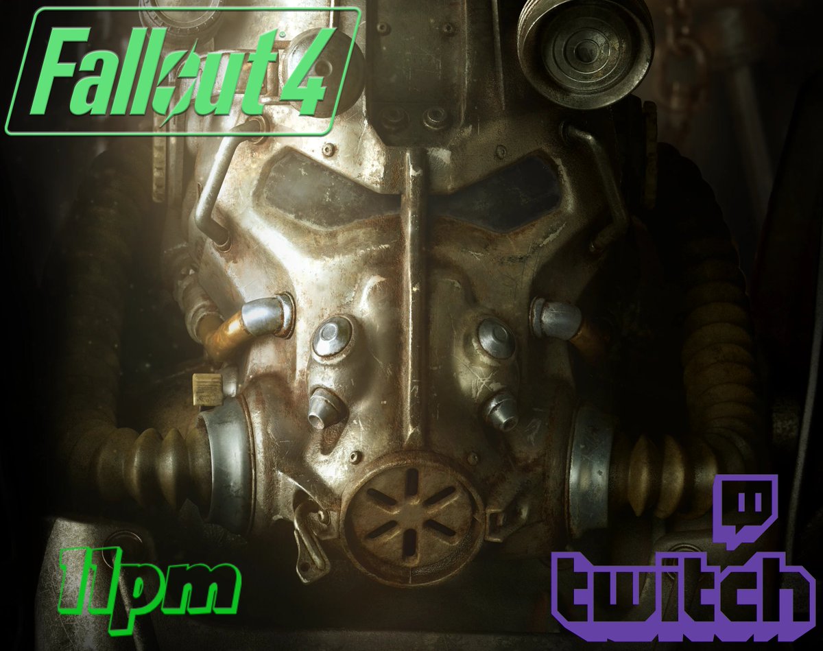 Tonight Ill be streaming again for a another fallout 4 continuing my jorney to find my son Shaun are settlement is ready to go and next stop the big city DIAMOND CITY!!! #fallout #fallout4 #falloutgame #gamer #gamerlife #gamer4life #gamers #gamergram #gamerforlife #gamernerd