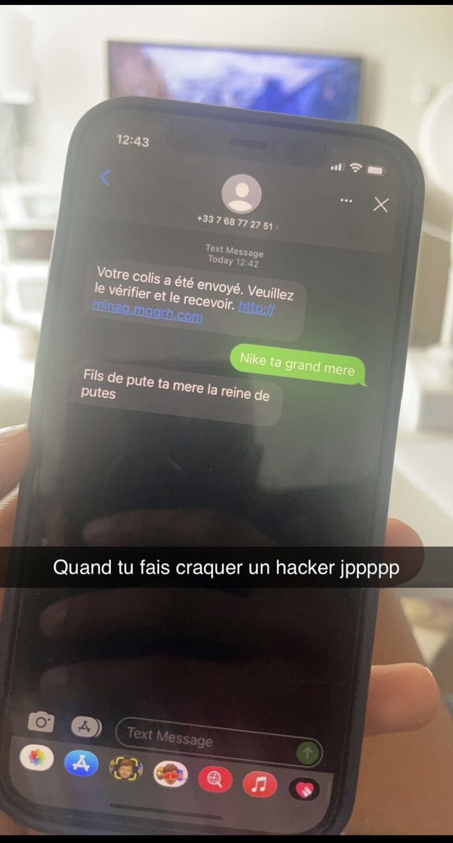 badkam6's tweet image. #PireArnaqueSMS (désolé il était énervé….😂) #bouyguestelecom #micode