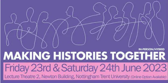 Just under 3 weeks to the 2023 Oral History Society conference, organised in partnership with the #oralhistory network at Nottingham Trent University. Check out the final programme👇. We look forward to welcoming old friends again and welcoming new ones <a href="/ChrisReynolds68/">Chris Reynolds</a>.