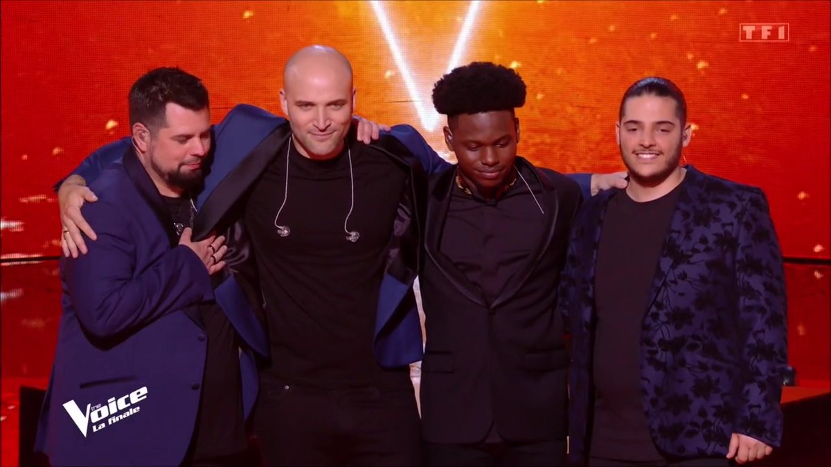 TheVoice_TF1's tweet photo. #TheVoice
Les deux superfinalistes de cette édition sont Aurélien et Micha ! 
Bravo aux quatre talents pour leurs magnifiques prestations ✌️❤️ https://t.co/jPWGfm8WZT