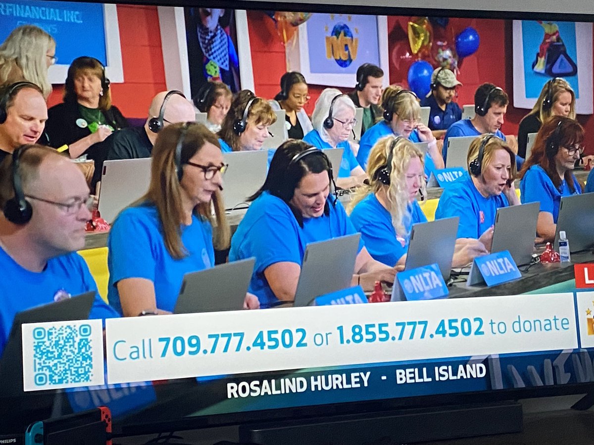 🤧 A stubborn cold is keeping me home, so I’m watching the Janeway Telethon from home - for the first time since NTV started broadcasting the Telethon! Tune in tonight, until 9:30 - and again from noon to 7:00pm tomorrow ❤️. <a href="/NTVNewsNL/">NTV News</a> <a href="/JanewayNL/">Janeway Children’s Hospital Foundation</a> #AllOurKids