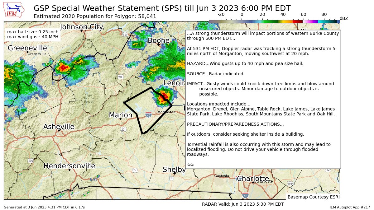 WNC Weather on Twitter "A strong thunderstorm will impact portions of