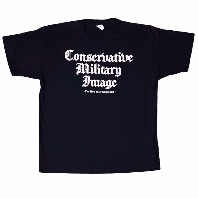 ✨CONSERVATIVE MILITARY IMAGE MERCH IN STOCK✨
We got in a Conservative Military Image merch pack - killer Chicago oi hardcore 12' single and some HQ shirts
Quantities are very limited!

#conservativemilitaryimage #oihardcore #oimusic #hardcoremusic #oipunk