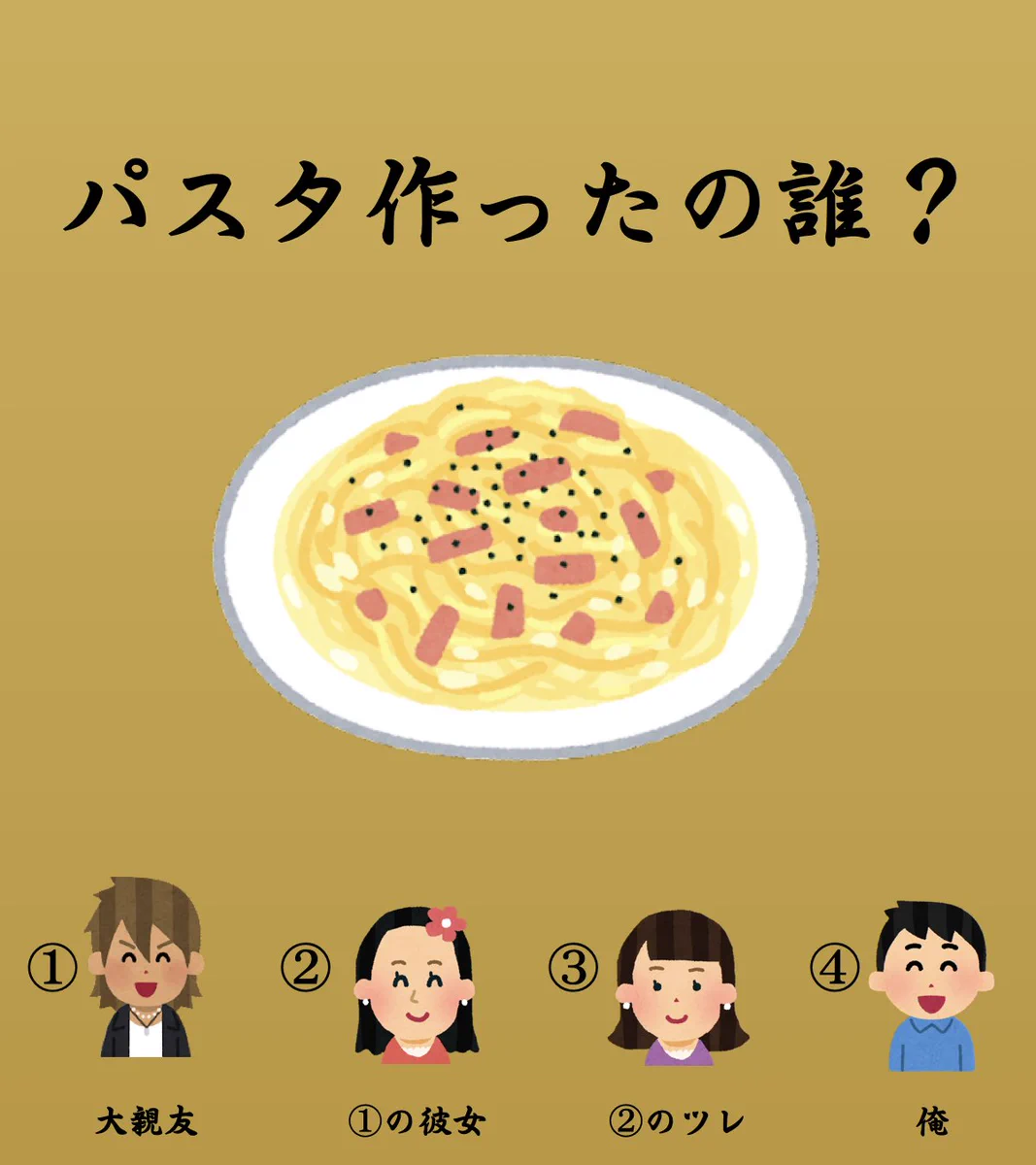 『パスタを作ったのは誰？』きっと誰もが一度は聞いたことがある『あの曲』クイズ！