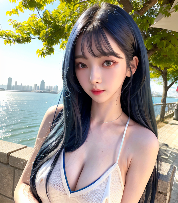 Ai_A1ko's tweet photo. What color hair should I try next? #stablediffusion #art #blue https://t.co/BKUdI4wJyy