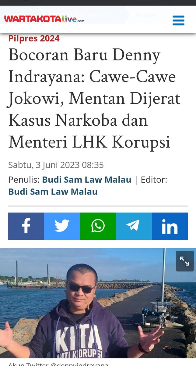 Pak <a href="/mohmahfudmd/">Mahfud MD</a> ini orang kok semakin liar bikin gaduh apa tidak sebaiknya mulutnya di Jenu saja, tampak dendam banget sama Pak <a href="/jokowi/">Joko Widodo</a>