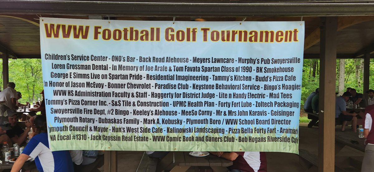 W.O.W.!!!!! That's a BIG W.O.W.!!!!!! Spartan golf outing a BIG SUCCESS!!!! Thanks to all our sponsors and particupants!!!!! #SpartanStrong #OAO #1AO