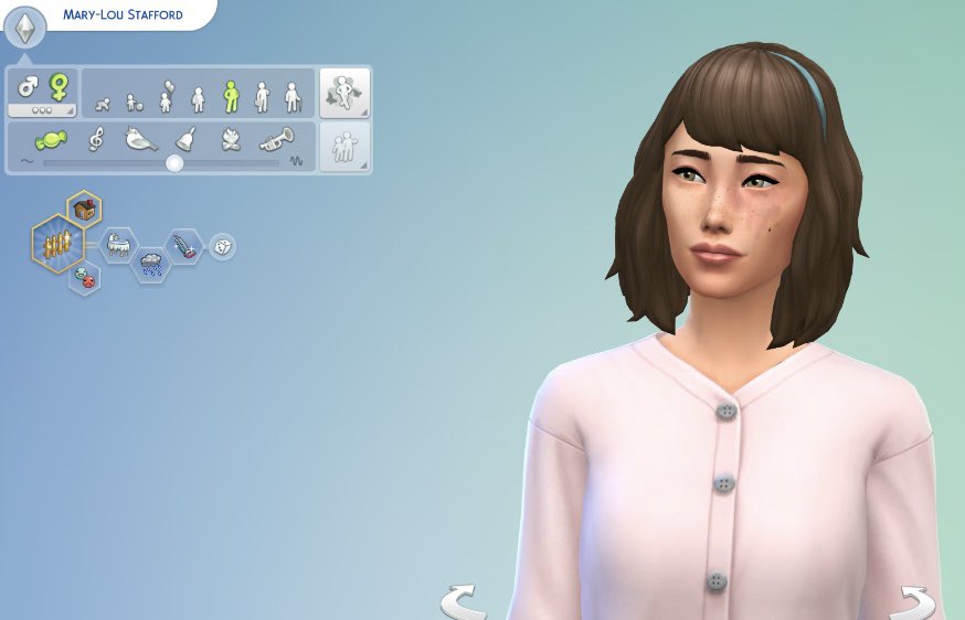 simotional's tweet photo. Stay-at-home mom Mary-Lou and Cop Ian were childhood sweethearts. They’ve settled into suburban life with their son, Oscar but Ian’s controlling, jealous and hot-headed behaviour has made her desperate for an escape! Search “NorthernLawd” on gallery. #ShowUsYourSims #PlayWithLife https://t.co/FvRSD3UDoR