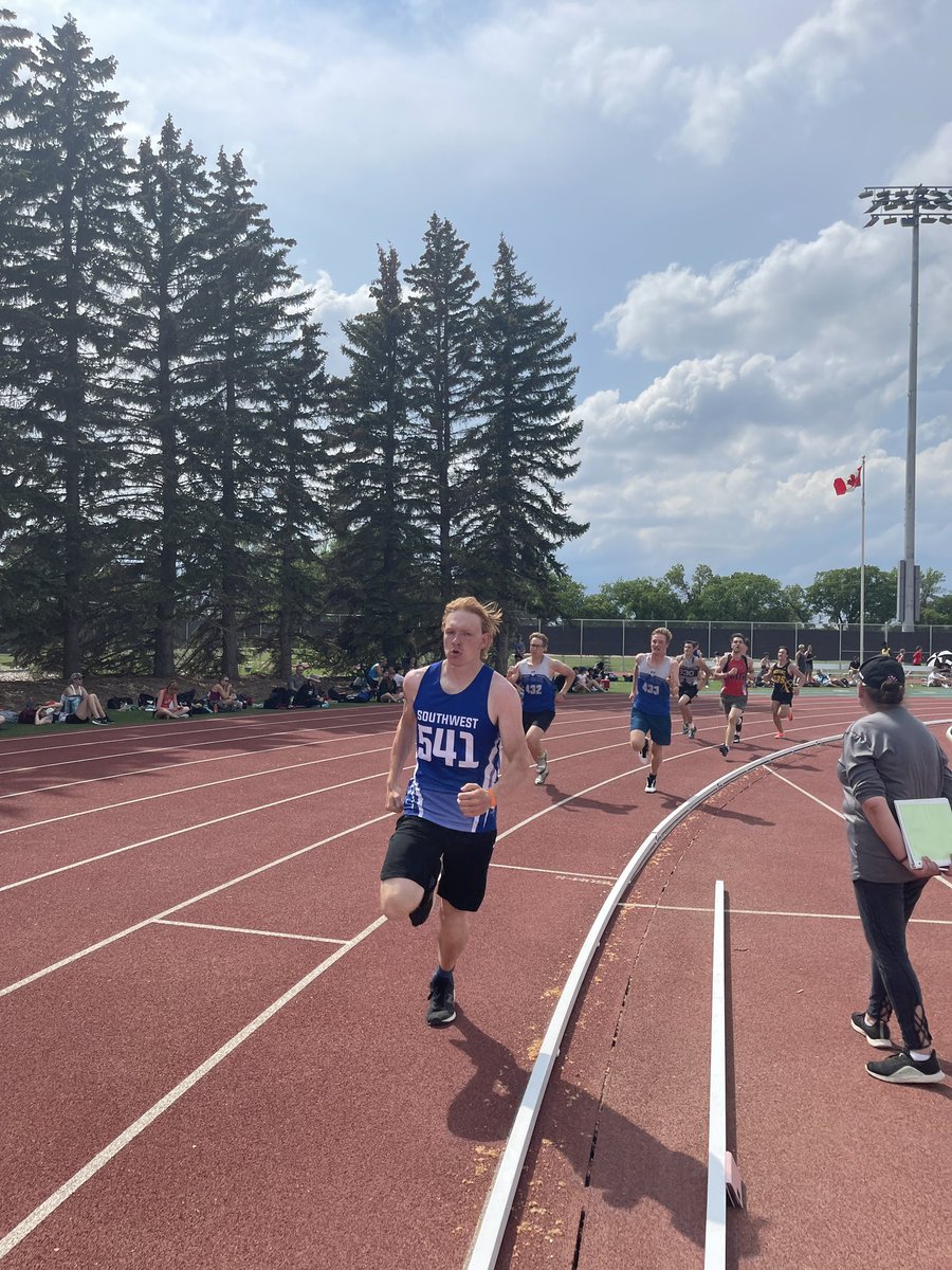 Isaiah completed his last Provincial Track &amp; Field championship in the 800 meter race. He finished 10th in his heat but will not move on. Congratulations on a successful season Isaiah! Panther Pride! <a href="/GSSD204/">Good Spirit SD</a> <a href="/ECDAAsport/">ECDAA</a>