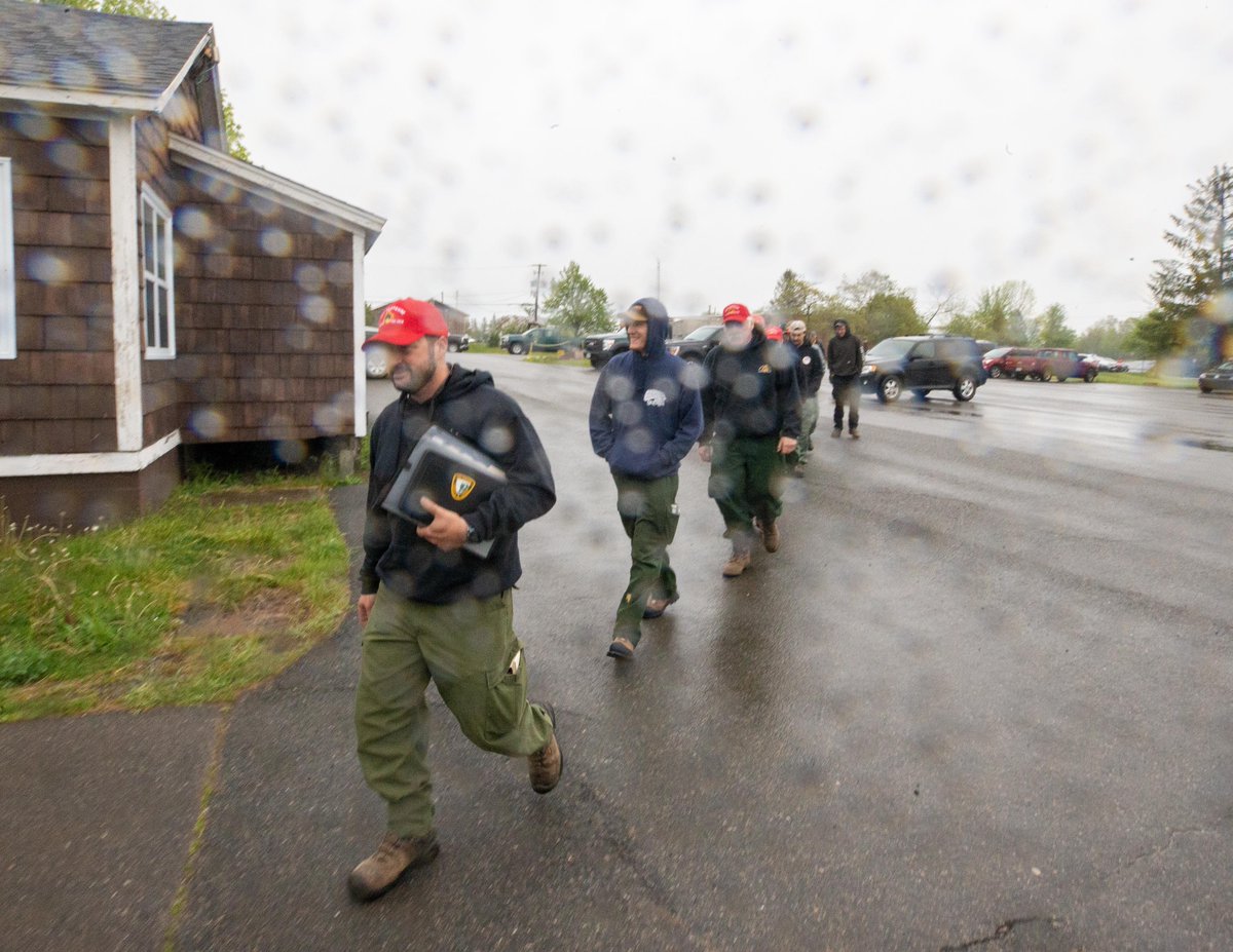 nsgov's tweet photo. Firefighters from Maine, New Hampshire, Connecticut, and New York arrived today to assist with the wildfires in Shelburne. https://t.co/c1kKsFC66z