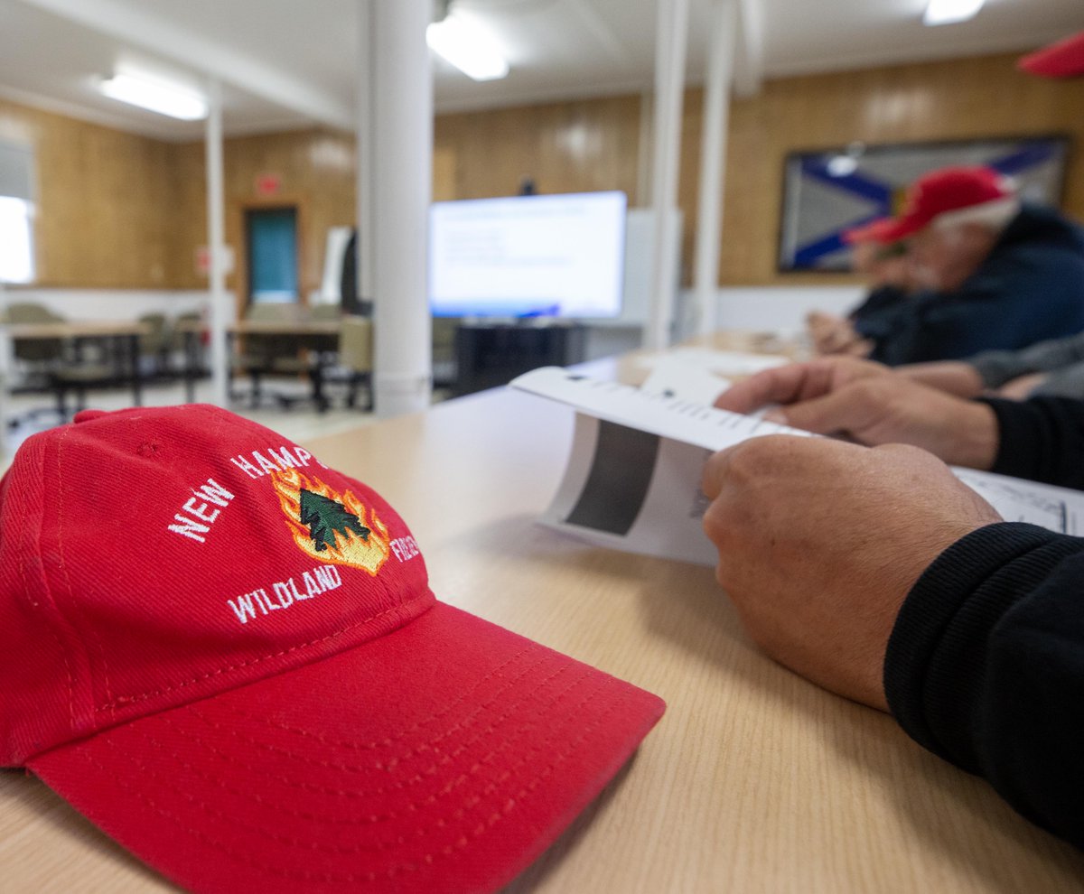 nsgov's tweet photo. Firefighters from Maine, New Hampshire, Connecticut, and New York arrived today to assist with the wildfires in Shelburne. https://t.co/c1kKsFC66z