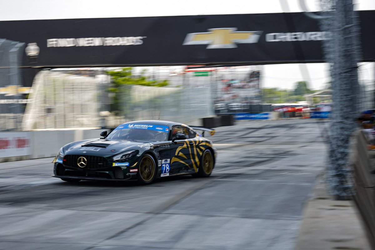 ThazeComp's tweet photo. HOMETOWN PODIUM!!!
Running up front and grabbing the checkered in podium position in our #78 #MercedesBenz AMG GT4! P2!
#THZCMP | @Detroitgp https://t.co/B91rmoKoA0