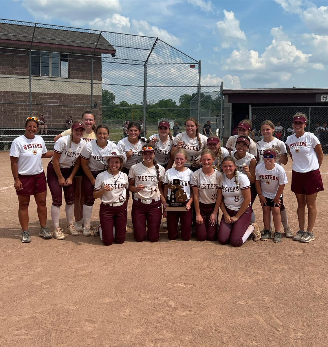 District Champs!! Great job ladies!