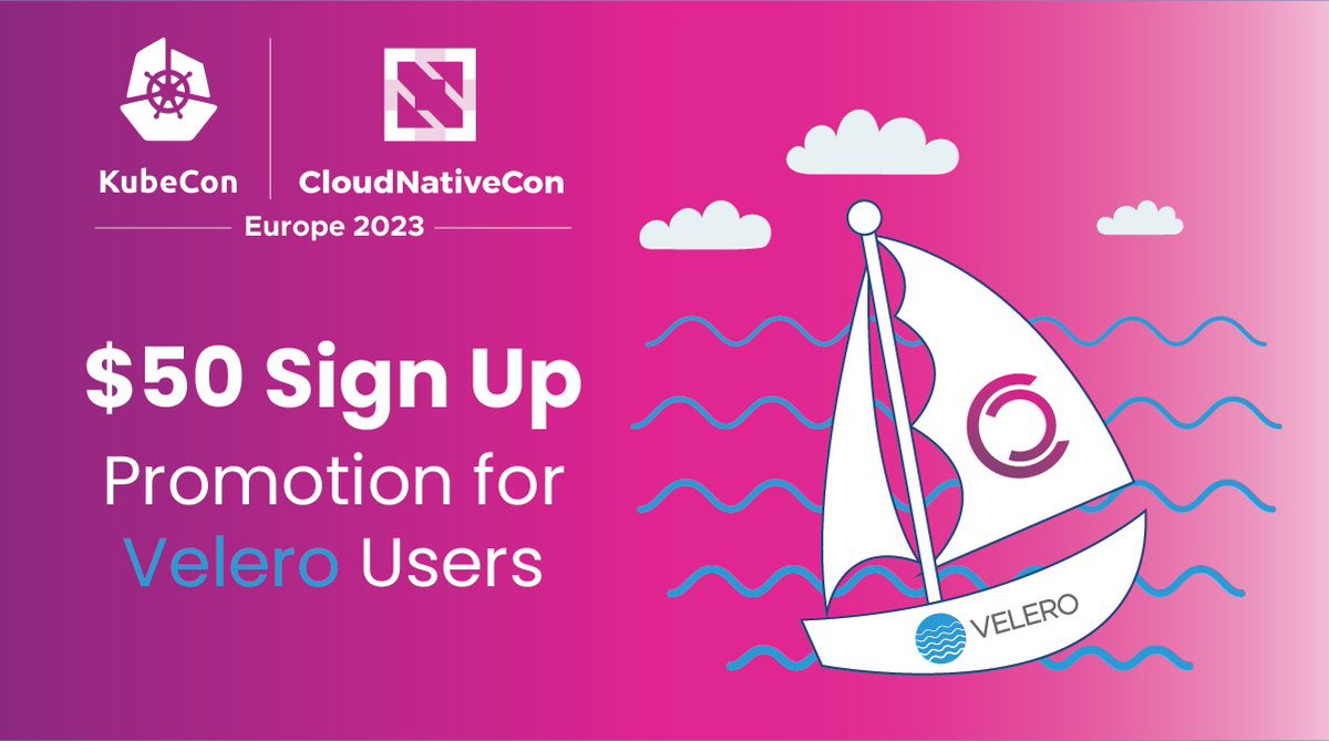 CloudCasa's tweet photo. Attention @projectvelero users! 🚀 If you're facing pain points or need support with #Velero installations and restores, this promotion is tailor-made for you!
Follow 3 simple steps and get rewarded with a $50 e-gift card 🔽 
https://t.co/AoIHCboY4k https://t.co/XXQKv8hrrX