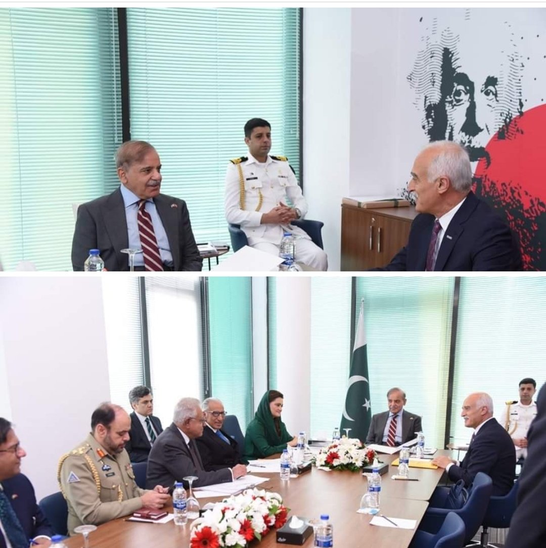 zainajadoon786's tweet photo. وزیرِ اعظم نے انادولو گروپ کی پاکستان میں سرمایہ کاری اور اسکی وجہ سے ملک میں روزگار کی فراہمی پر پزیرائی کی.
#PMShehbazinTurkiye https://t.co/OzrpNBIByQ