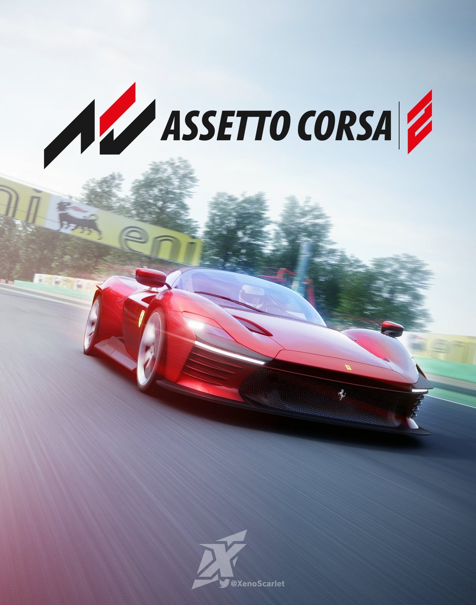 Assetto Corsa Content Manager icon in iOS Style, image size:944x1200